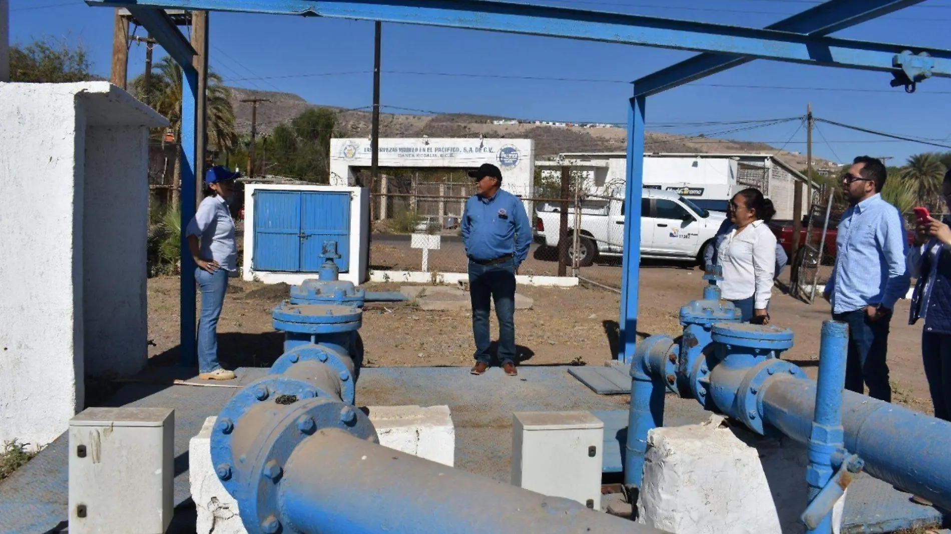 Obras agua potable norte bcs